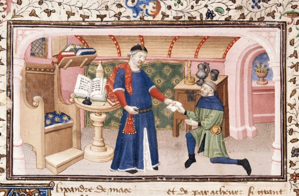 Artistotle, a medieval depiction.